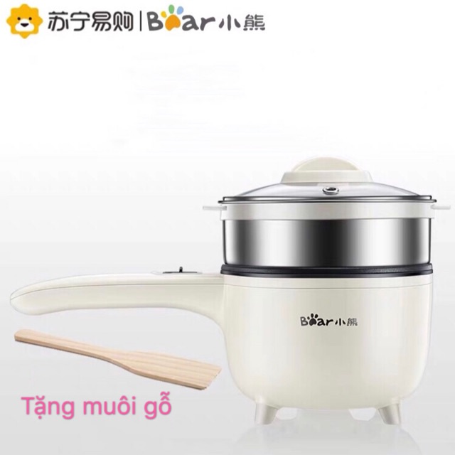 Nồi Chiên Nấu Đa Năng 2 tầng Bear ZDQ-C08B1 -