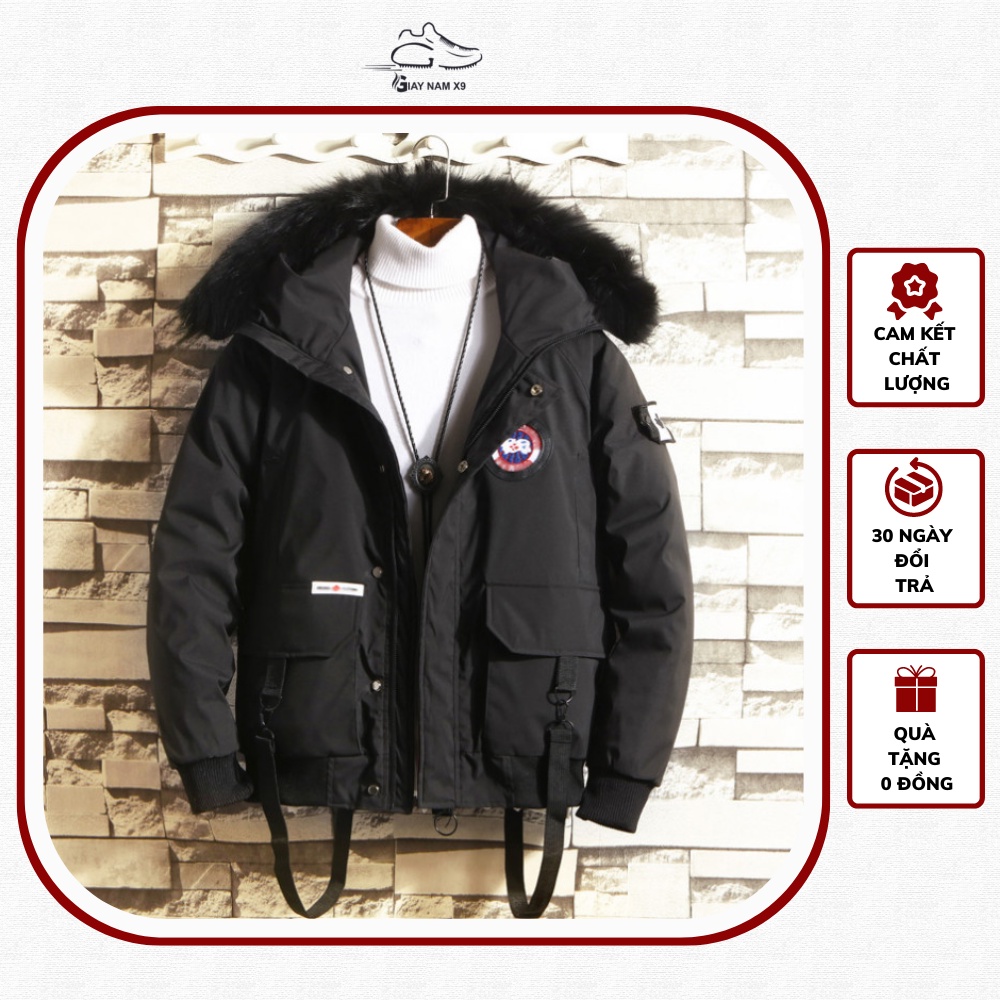 Áo khoác phao trần bông A176