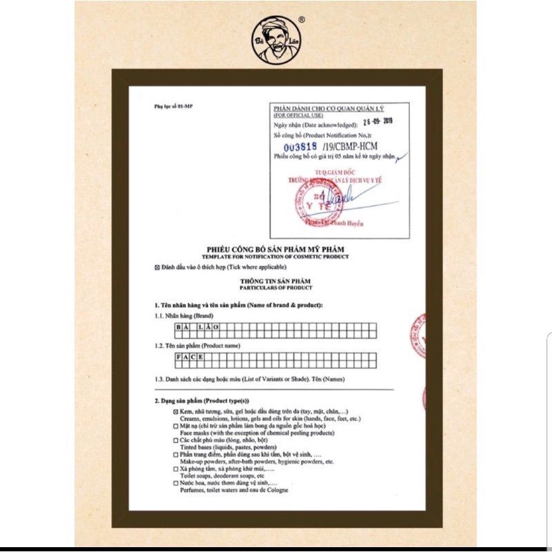 Bà Lão Huyết Sâm – Red Ginseng Skin Care Acne