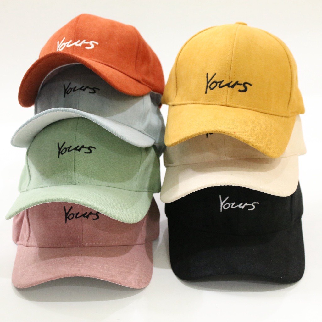 Nón kết lưỡi trai thêu chữ Unisex, Nón lưỡi trai phong cách Ulzzang