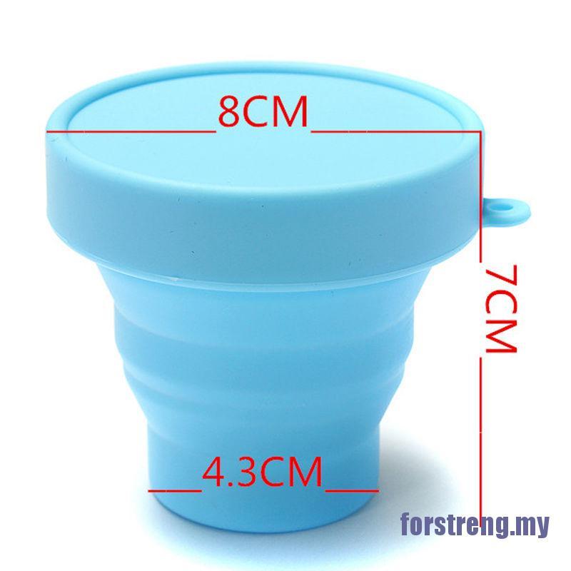 Cốc Silicone Gấp Gọn Tiện Lợi Cho Hoạt Động Ngoài Trời