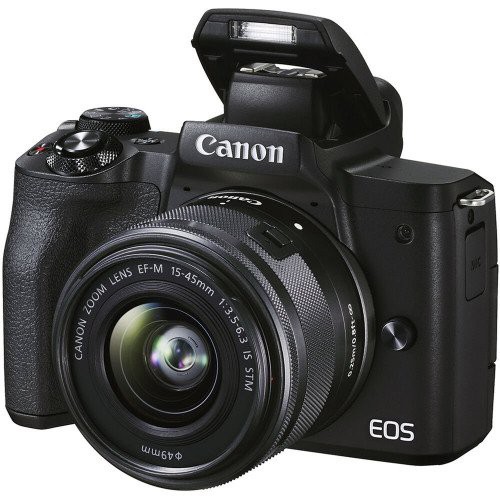 Máy ảnh Canon EOS M50 Mark II kèm ống kính 15-45mm f/3.5-6.3 IS STM - Bảo hành 12 tháng