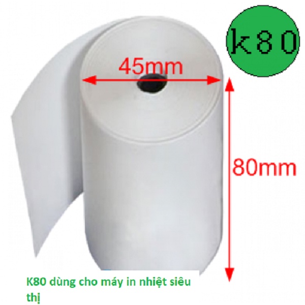 [THANH LÝ] Giấy in decal nhiệt K80x80