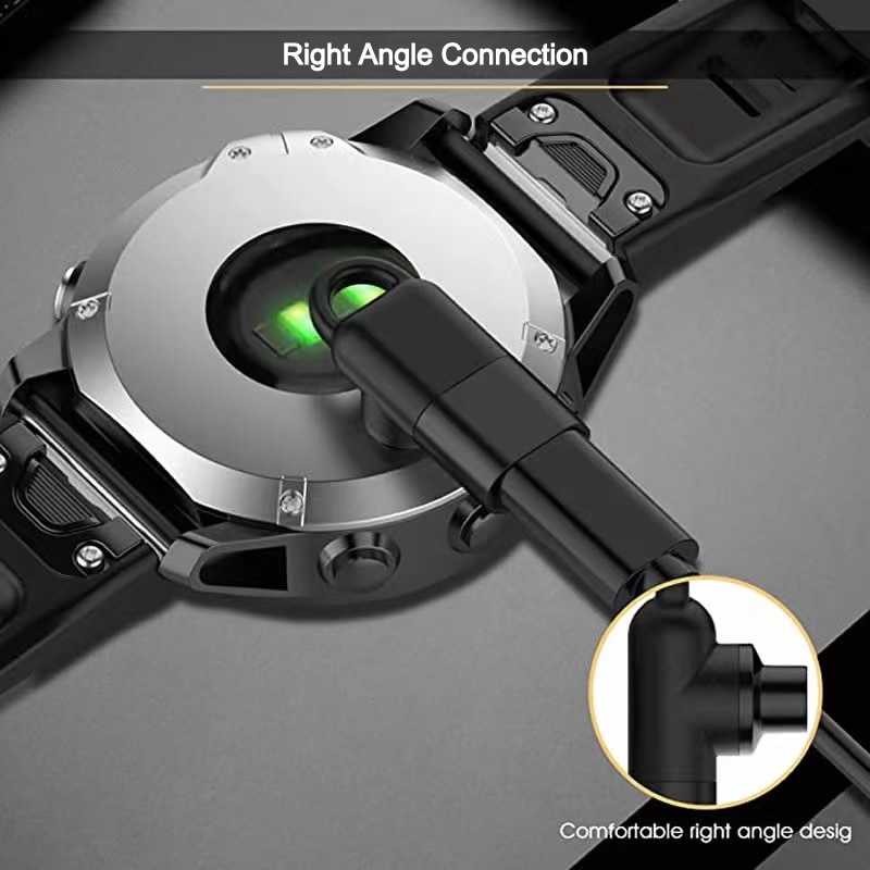 Bộ sạc chuyển đổi loại C/Micro-USB/iphone dành cho garmin fenix7 6 5/ venu 2/ vivoactive 3/ vivoactive 4/Instinct/Epix