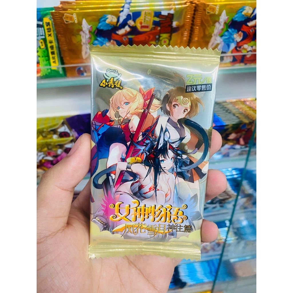 [ Vũ Trí Ba ] Tổng hợp Set 5 ảnh thẻ nhân phẩm Anime Digimon Waifu Jujutsu Kaisen Jojo ngẫu nhiên chibi xinh xắn