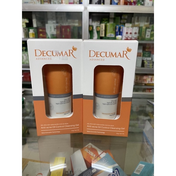 Sữa rửa mặt Decumar kiềm dầu ngừa mụn hiệu quả(dạng gel)