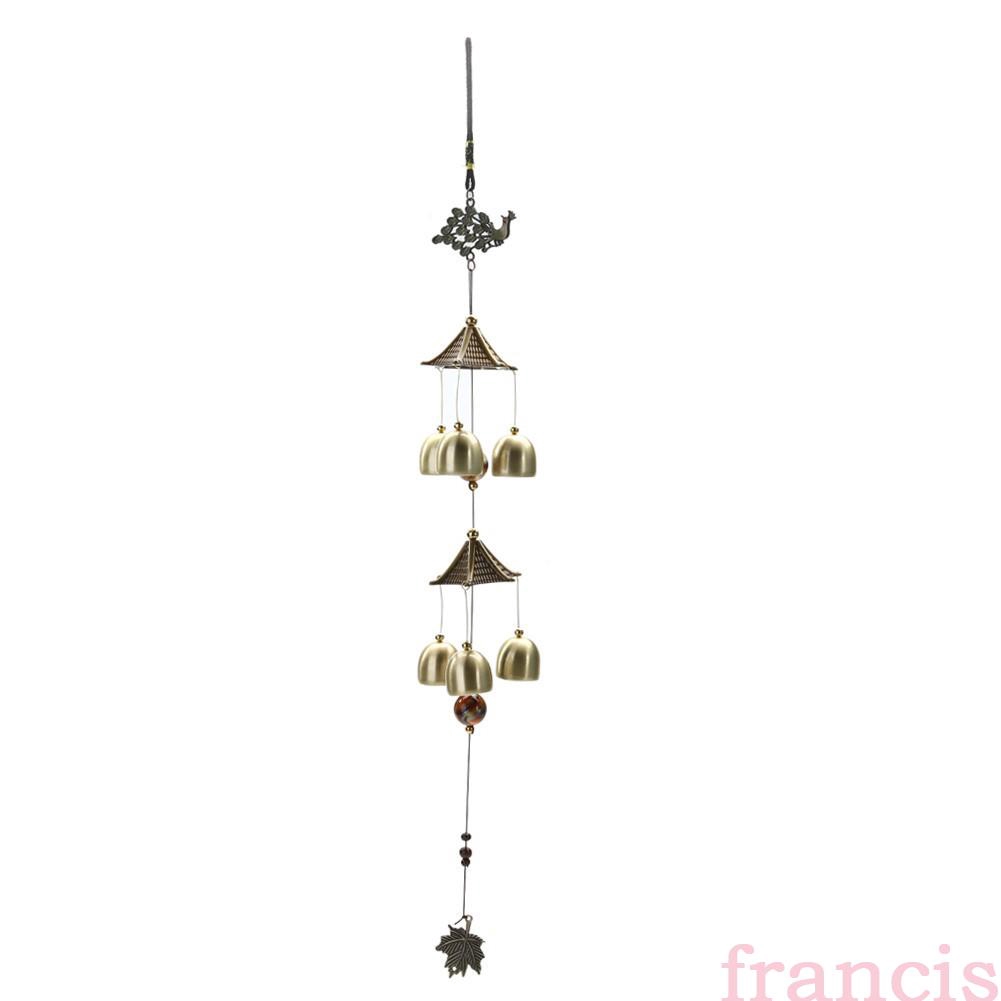 Chuông gió 6 ống đồng phong cách cổ điển | BigBuy360 - bigbuy360.vn