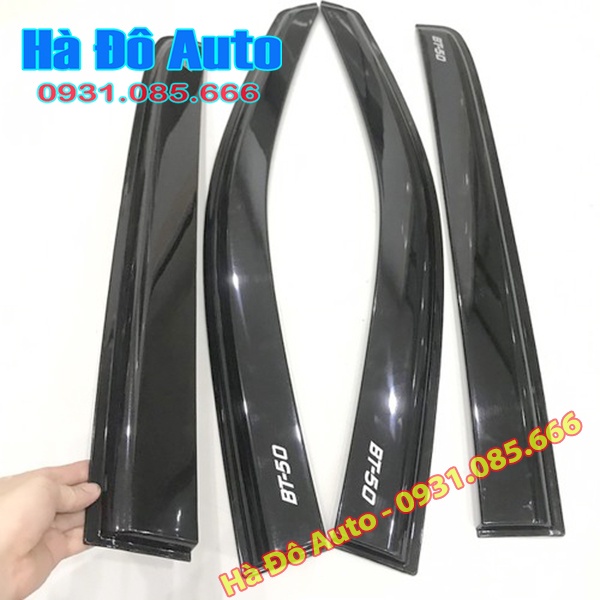 Bộ Vè Che Mưa Mazda BT50 2021 2022 2023 Vè Đen Thái - Vè Mưa Mazda BT50 2021 2022 2023