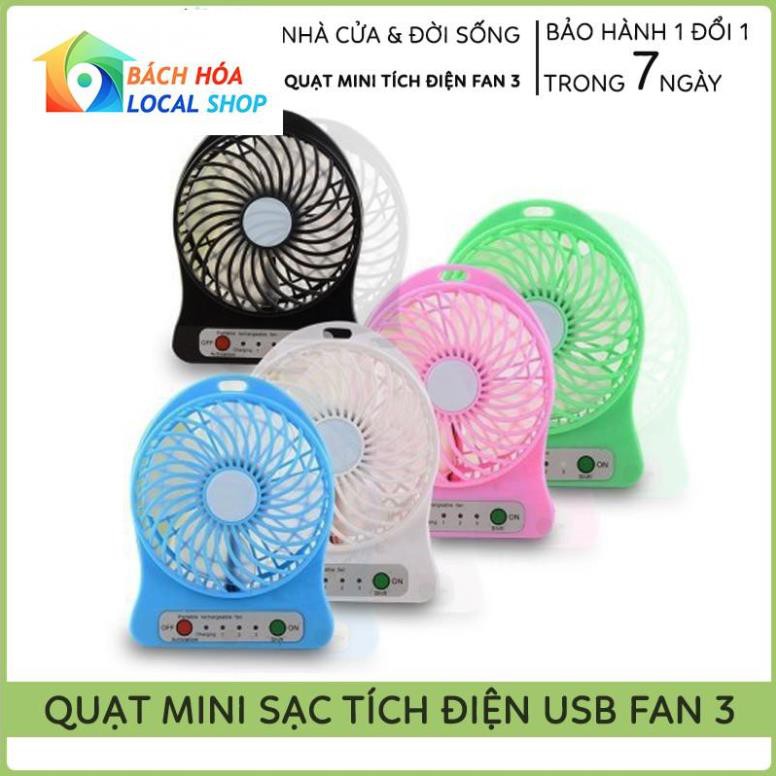 🌥️Bảo Hành 3 Tháng🌥️ Quạt Mini Sạc Tích Điện Để Bàn Cầm Tay 3 Chế Độ Đèn, Siêu Mát, Siêu Tiện Dụng Cho Mùa Hè 2021