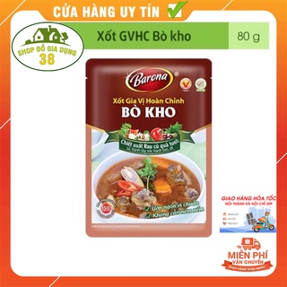 Xốt Bò Kho Gia Vị Hoàn Chỉnh BARONA - Bò Kho gói 80g