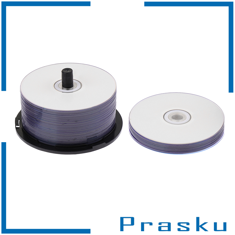 [PRASKU]50Pcs Recordable Discs Blank Printable CD-R Discs 700MB for Data and Music | BigBuy360 - bigbuy360.vn