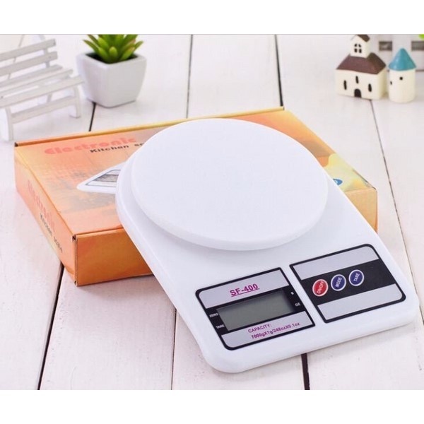 Cân Điện Tử Nhà Bếp SF400- 7kg - Cân Điện Tử Chính Xác Tiện Lợi, Nhỏ Gọn