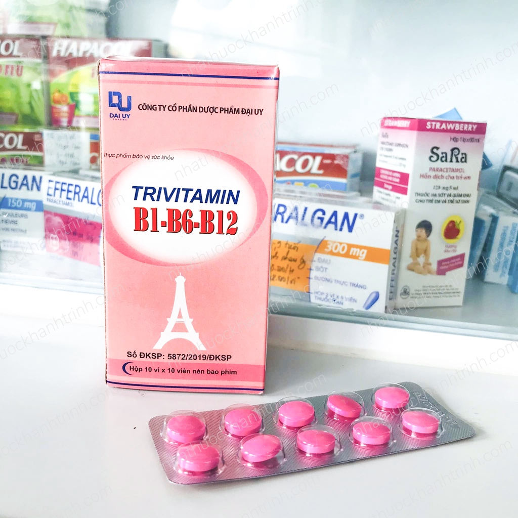 Viên uống Trivitamin B1-B6-B12