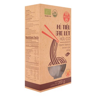 Bún, bánh hỏi, phở gạo lứt hữu cơ