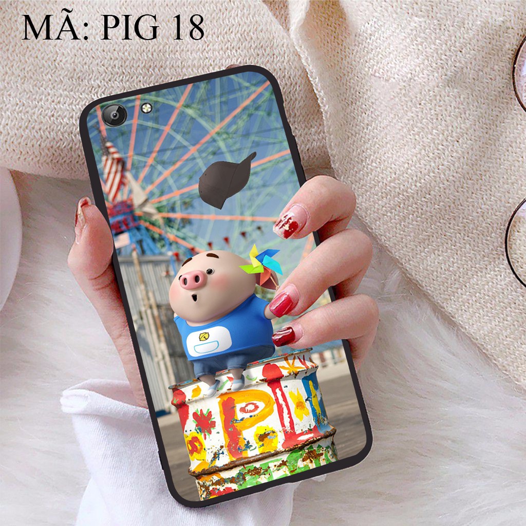 Ốp lưng Vivo Y69 viền dẻo TPU BST Pig Cute