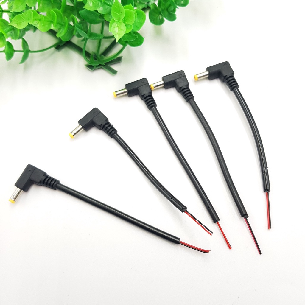 Dây DC Đực 4.0x1.7MM chân cong dùng chuyển nguồn cho thiết bị - ShopLinhKienM2M