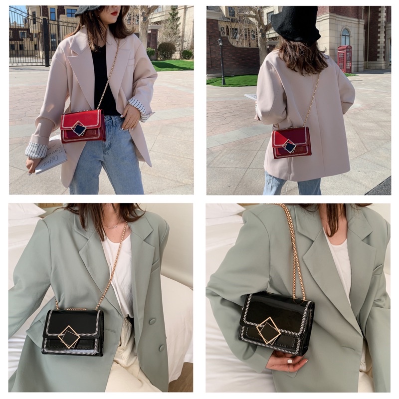 Túi xách nữ đeo vai đeo chéo kẹp nách đi chơi dạo phố - N01