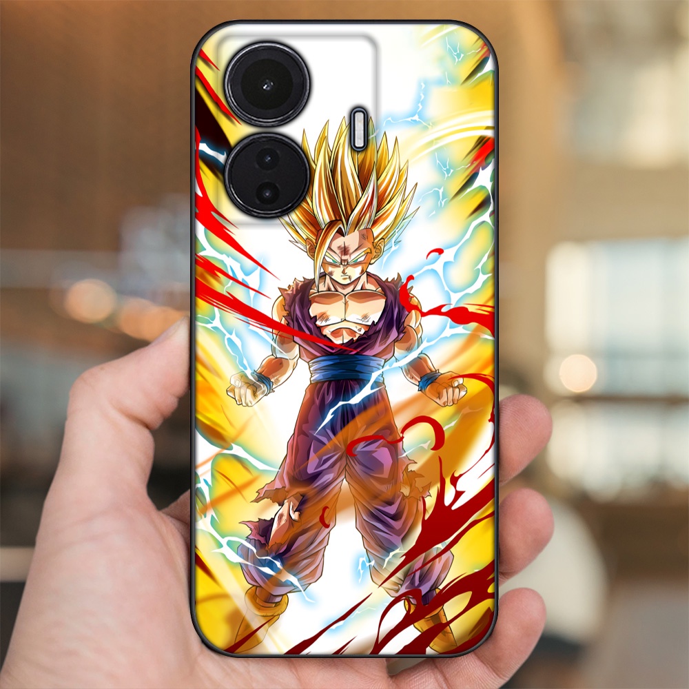 Ốp lưng Vivo S15e viền đen in hình Gohan Dragon Ball