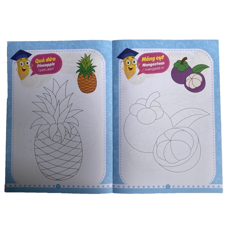 Sách Bộ Sách Tô Màu Dành cho trẻ từ 3 4 tuổi