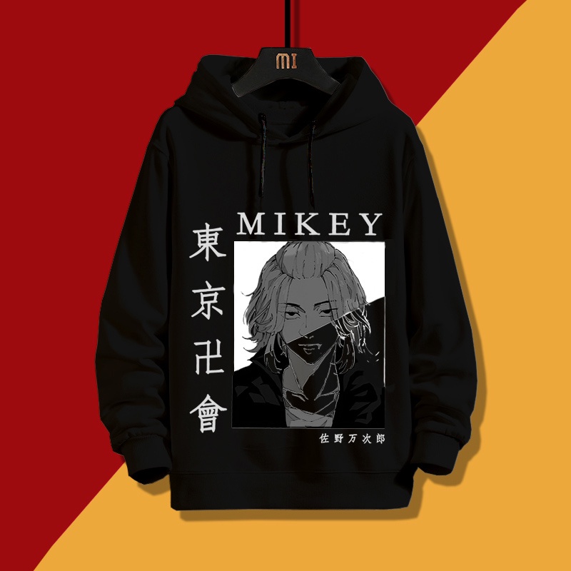 Áo Hoodie Unisex Nam Nữ, Họa Tiết Mặt Quỷ Mikey