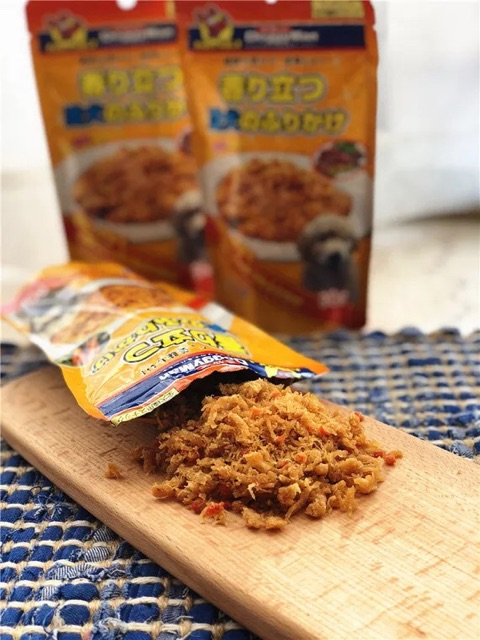 Chà Bông & rau củ nhật dành cho cho, 90g. Trộn với hạt hoặc cơm