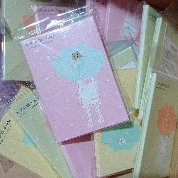 Hộp 50 tờ giấy thấm dầu, nhờn trên da mặt | BigBuy360 - bigbuy360.vn