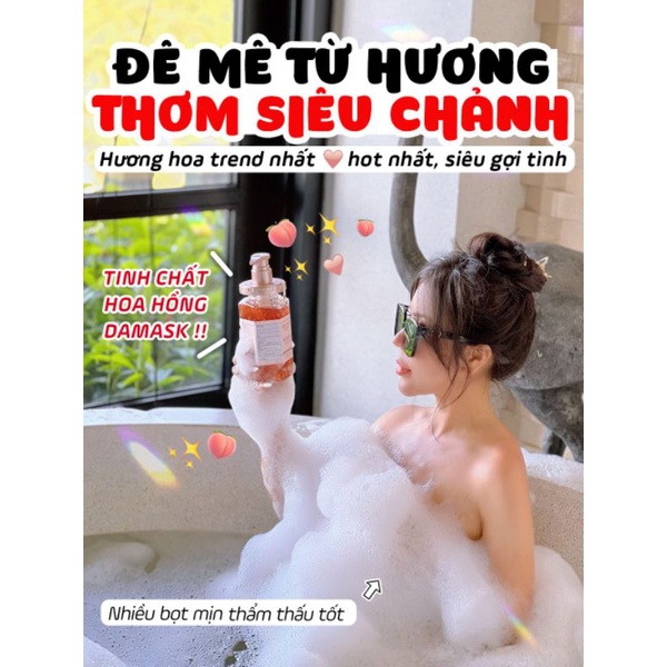 Sữa Tắm Trắng Da Cánh Hoa Hồng Damask Weilaiya - Lưu Hương Thơm Lâu - Dung Tích 450ml
