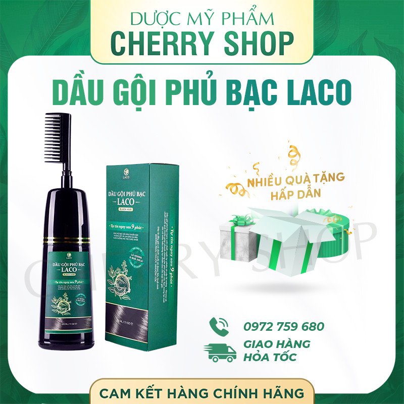 DẦU GỘI PHỦ BẠC LACO