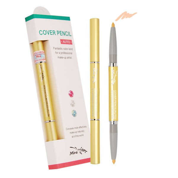 Chì che khuyết điểm Mira Cover Pencil che phủ cao Hàn Quốc - Hàng chính hãng