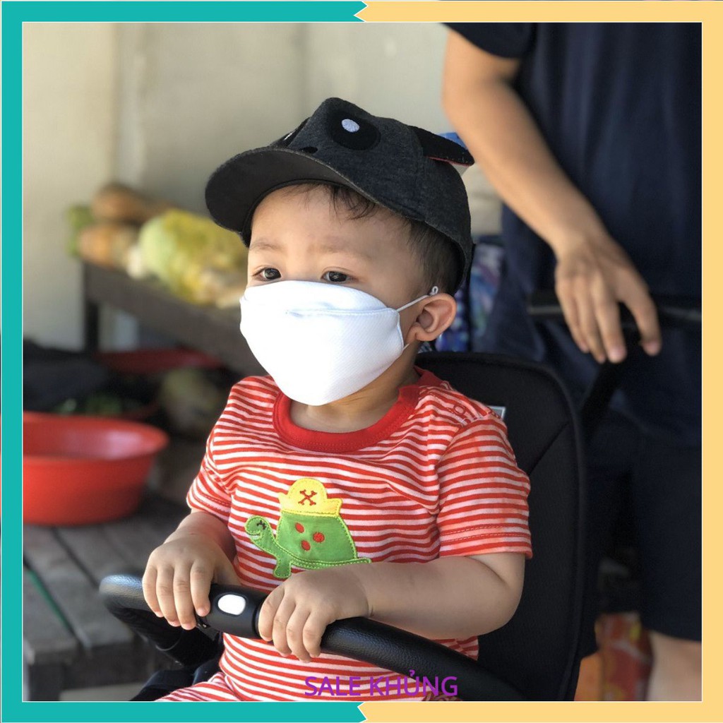 Khẩu Trang  Cho Bé Vải Kháng Khuẩn Protech Mask Chính Hiệu Cao Cấp Dùng Tốt Hơn KT Y Tế AC02-04-BB thuykieu_shop1 | BigBuy360 - bigbuy360.vn