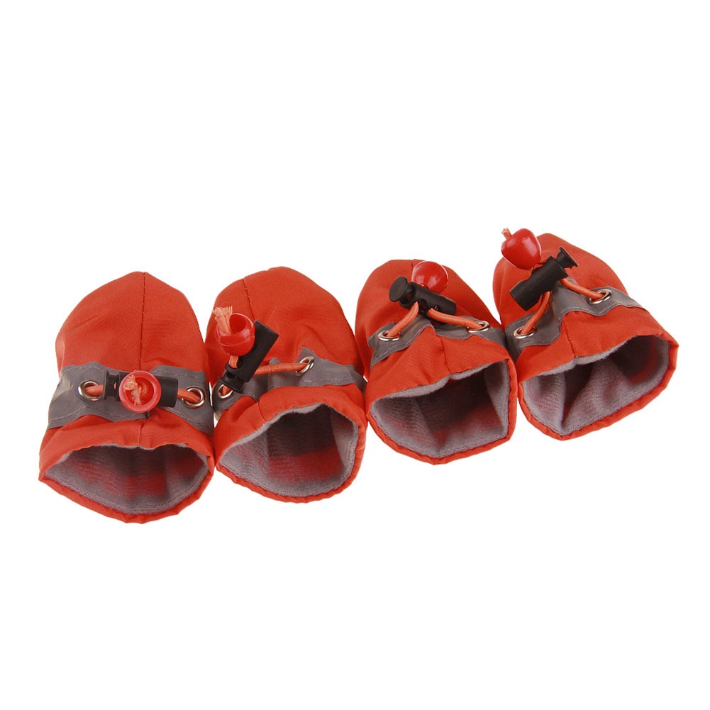 Bộ 4 Giày Đi Mưa Chống Trượt Cho Thú Cưng