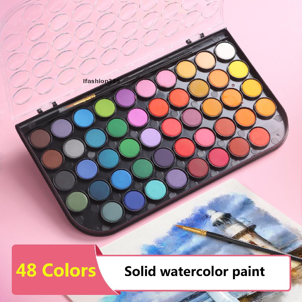 Bộ Màu Nước 48 Màu 365 Cho Người Mới Bắt Đầu