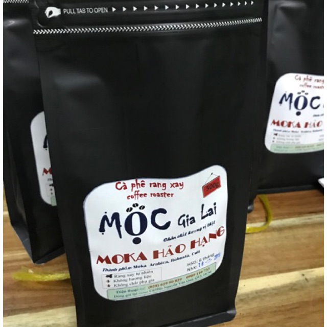 Cà phê Mộc Gia Lai Hảo hạng 500g