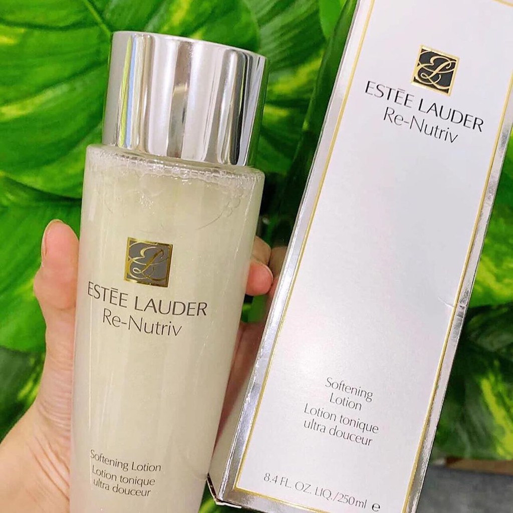 Fullsize - Nước hoa hồng tinh chất bụi vàng 24K Estee Lauder Re-Nutriv Intensive Softening Lotion 250ml
