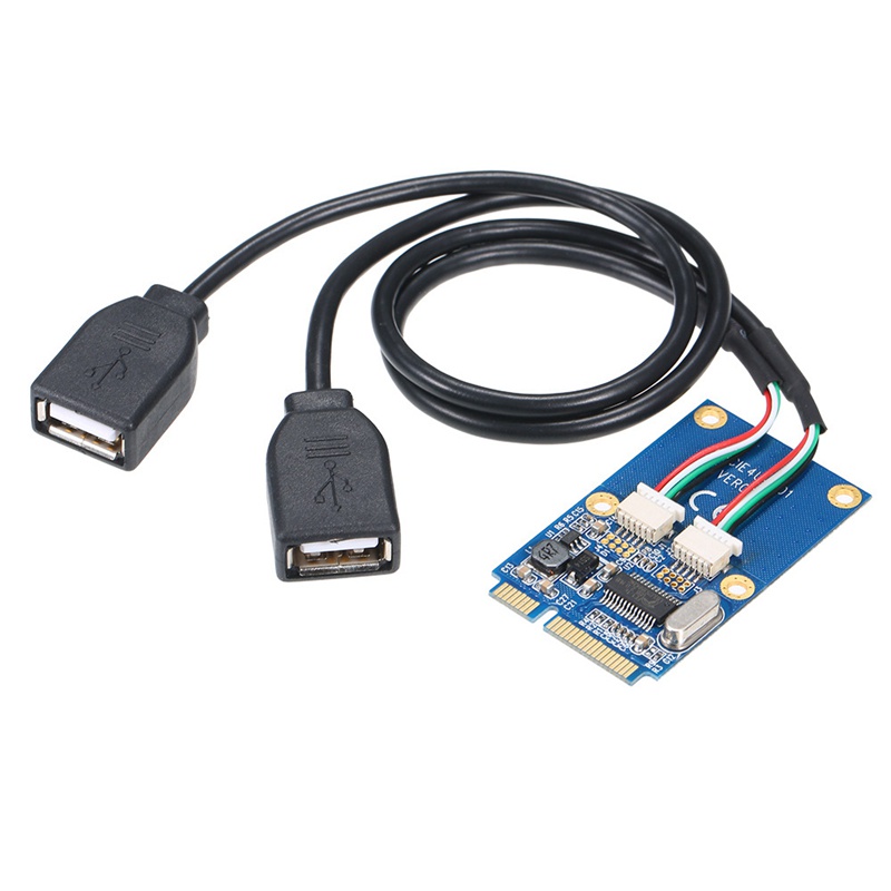 Mini PCI-E to Dual-Port USB2.0 Adapter Card with MINI PCIE Interface | BigBuy360 - bigbuy360.vn