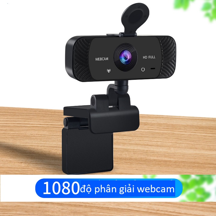 Webcam máy tính có mic full hd 1080p full box siêu nét dùng cho pc laptop