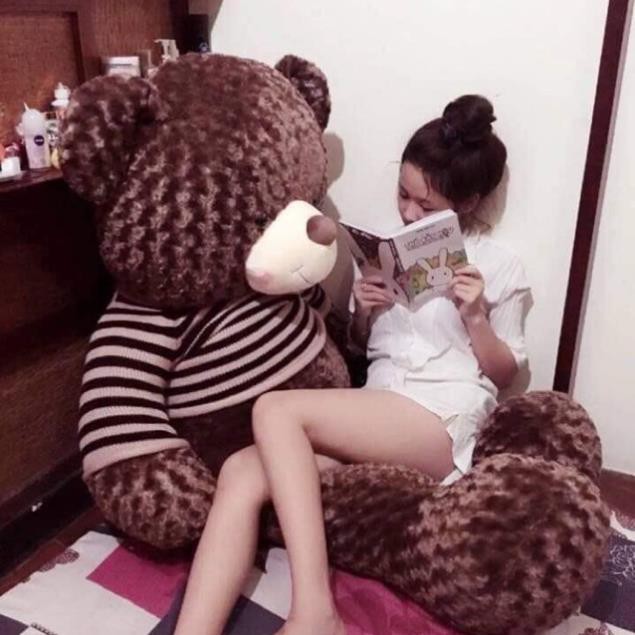 Gấu bông Teddy Cao Cấp khổ vải 1m6 Cao1m4 hàng VNXK- rẻ nhất shopee