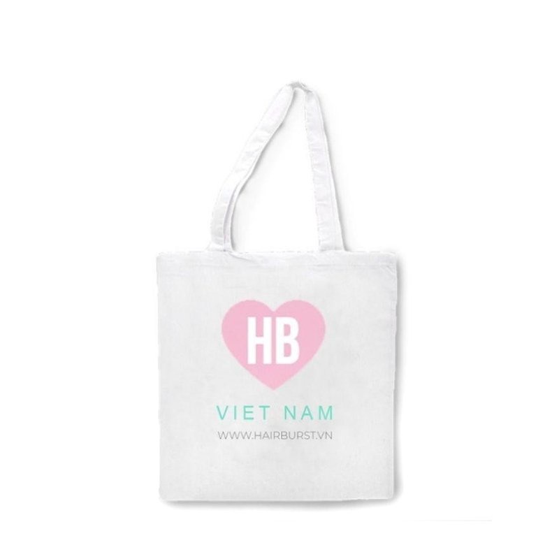 [HÀNG TẶNG KHÔNG BÁN] Túi Tote Hairburst Trắng - Khongcoson