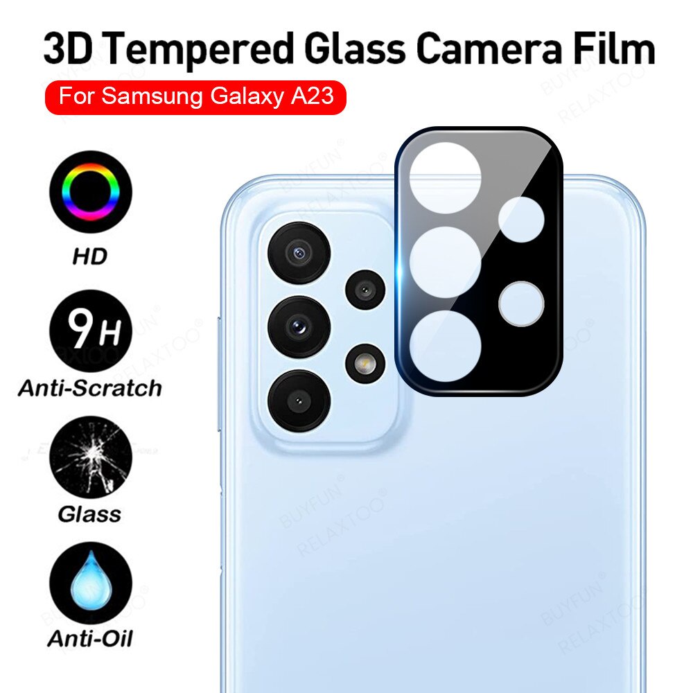 Ốp điện thoại Kính Cường Lực Bảo Vệ Camera Sau Cho Samsung Galaxy A13 4G A23 A33 A53 A73 5G 2022 A03 A03S