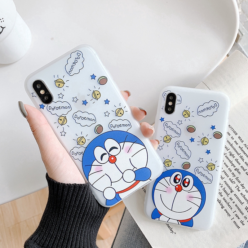 Ốp lưng Redmi Note 8 7 6 6A 5 5A 4 4A 4X S2 Pro Plus Xiaomi MI A3 A2 A1 Lite Cute Doraemon Soft TPU Case