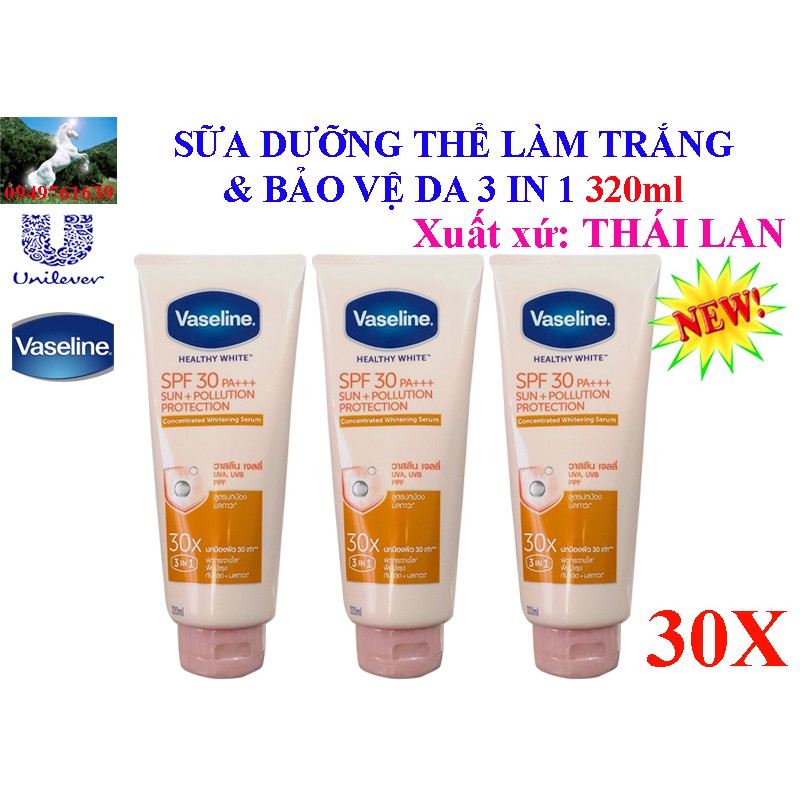 SỮA DƯỠNG THỂ VASELINE 30X | BigBuy360 - bigbuy360.vn