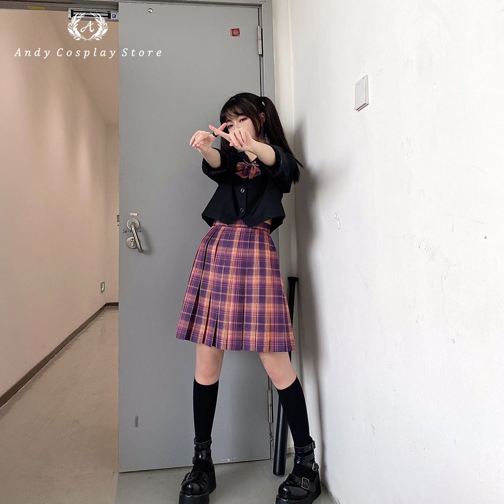 [Mã FADIRECT20 giảm 20K đơn 99K] [CÓ SẴN] Váy JK đỏ tím Tử Dương - Mộc Sâm | BigBuy360 - bigbuy360.vn