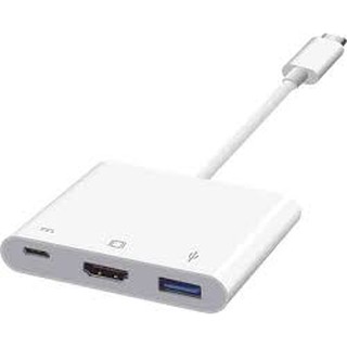 Cáp chuyển đổi usb type c sang hdmi+ usb 3.0 cho macbook