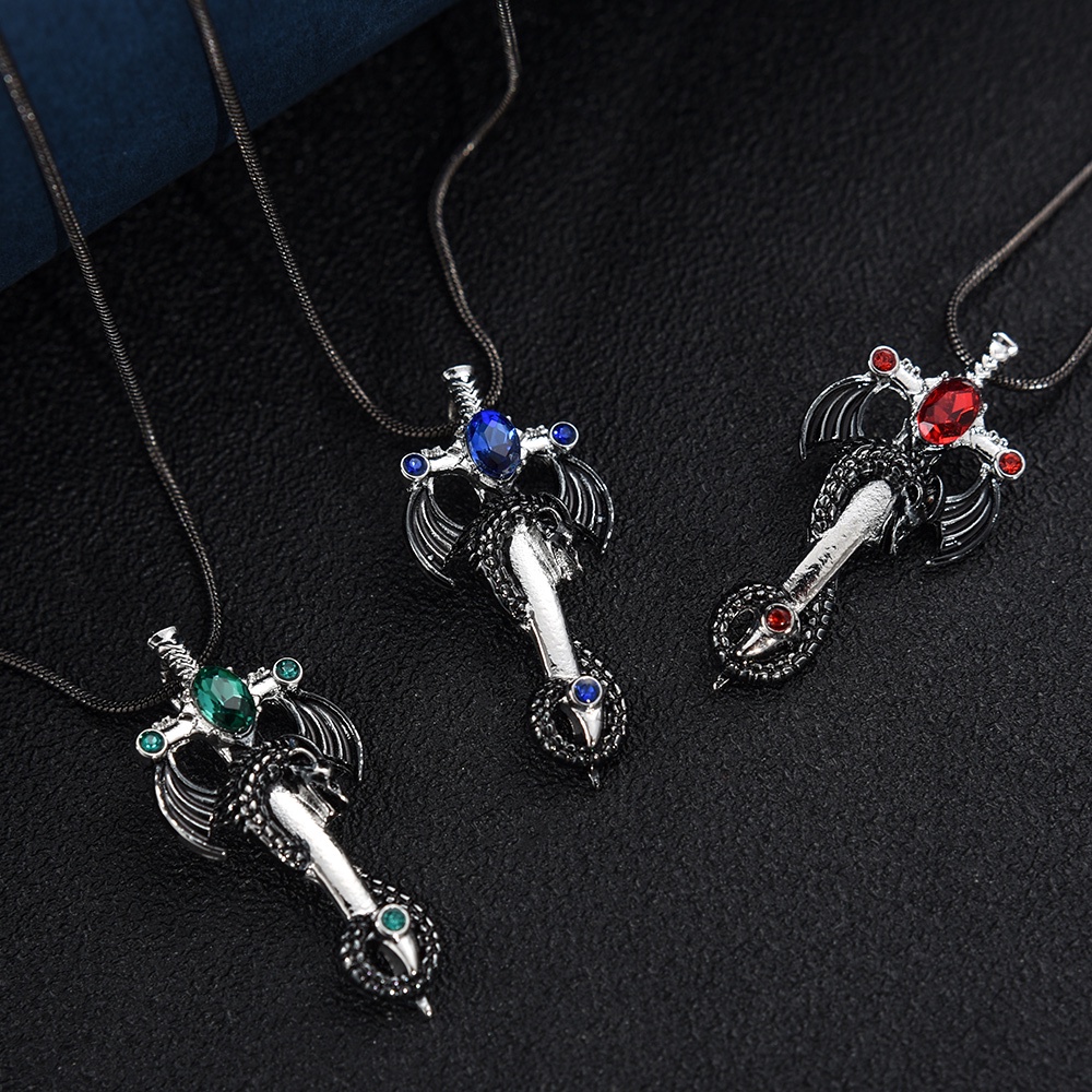 Vòng cổ Mạ Bạc Mặt Hình Thanh Kiếm Thời Trang Cho Nam Nữ