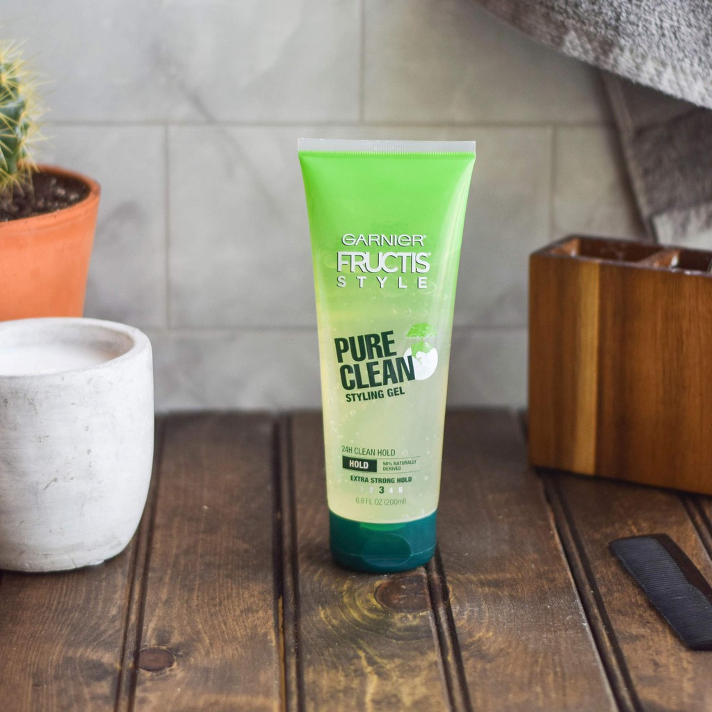 Bill US - Tuýp gel giữ nếp tạo kiểu tóc Garnier Fructis Style Pure Clean Styling Gel