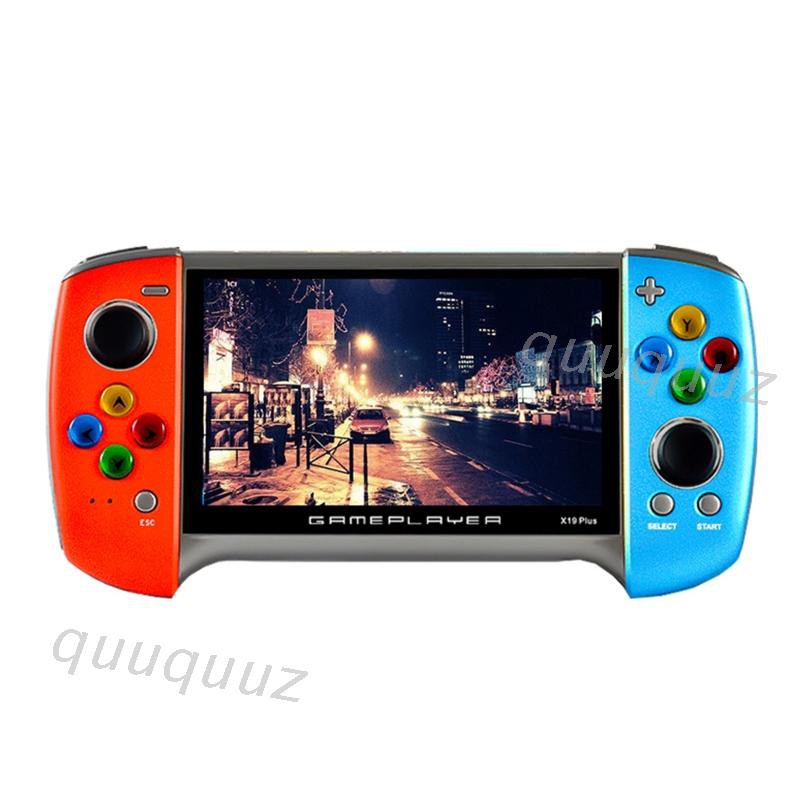 Máy chơi game cầm tay cổ điển X19 Plus mới 2020 màn hình 5.1 inch với 1000 trò chơi