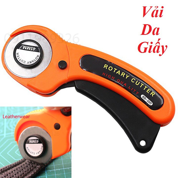 ❤️FREESHIP❤️ Dao tròn cắt vải da giấy 45mm phiên bản mới