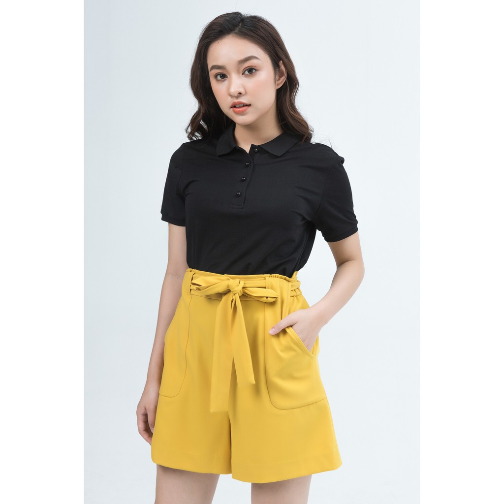 Áo Thun nữ Trơn Cổ Đức IVY moda MS 57P0154