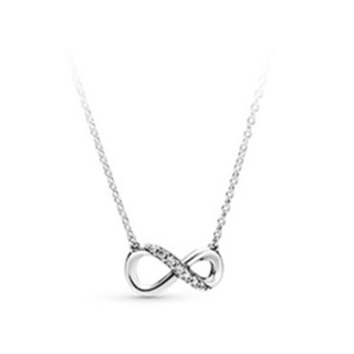 Sparkling Infinity Collier Necklace