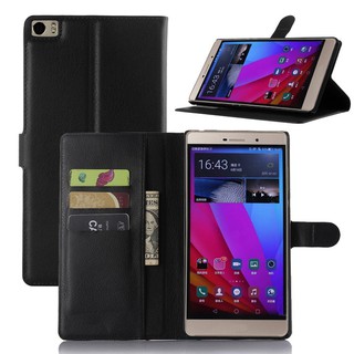 Bao da nắp lật có ngăn đựng thẻ dành cho Huawei P8 Max 6.8"